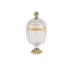 GLASS PINEAPPLE BIG VGC367L CANDY JAR (PADI)
